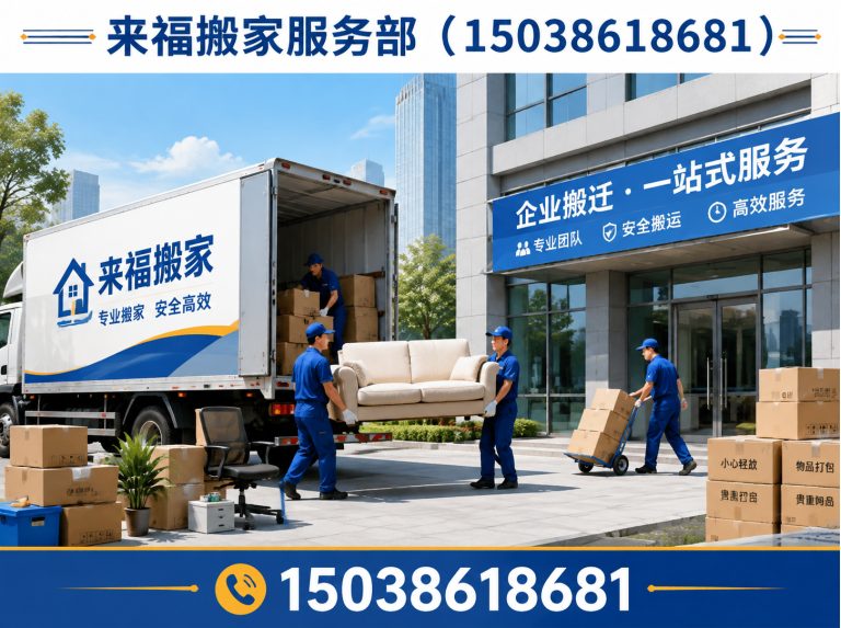 老城区易碎品搬运展示图