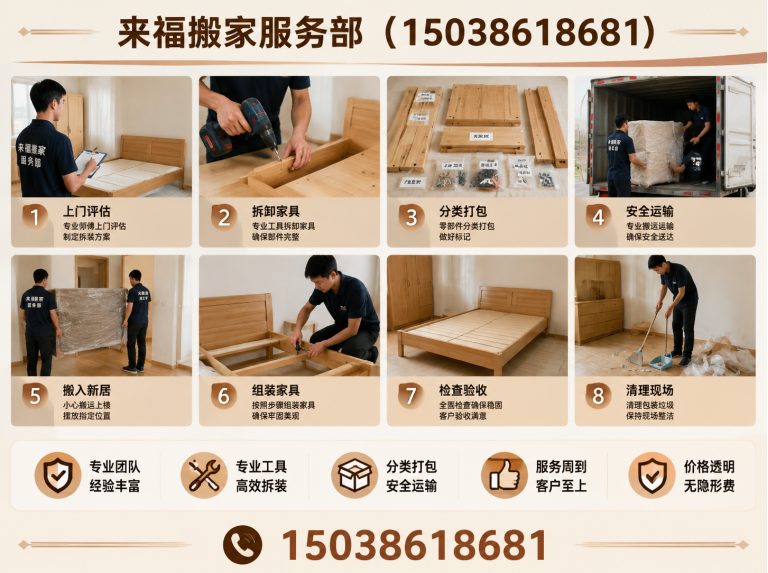 老城区居民搬家展示图